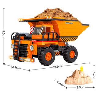 Игровой конструктор Keyixing 29604 СТРОИТЕЛИ (339 деталей в наборе) Строители (29604) / 339 деталей - фото 4