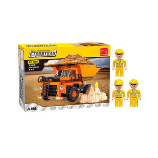 Игровой конструктор Keyixing 29604 СТРОИТЕЛИ (339 деталей в наборе) Строители (29604) / 339 деталей