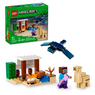 Конструктор Lego Minecraft Экспедиция Стива в пустыню 21251