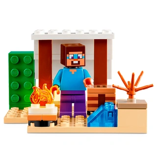 Конструктор Lego Minecraft Экспедиция Стива в пустыню 21251