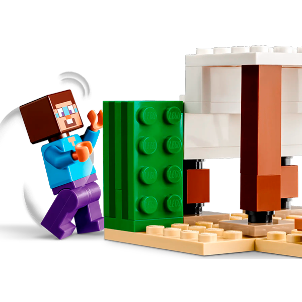 Конструктор Lego Minecraft Экспедиция Стива в пустыню 21251 - фото 4