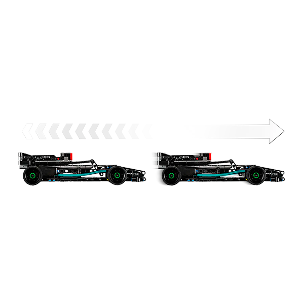 Конструктор Lego Техник Гоночный автомобиль Mercedes Pullback 42165 - фото 5