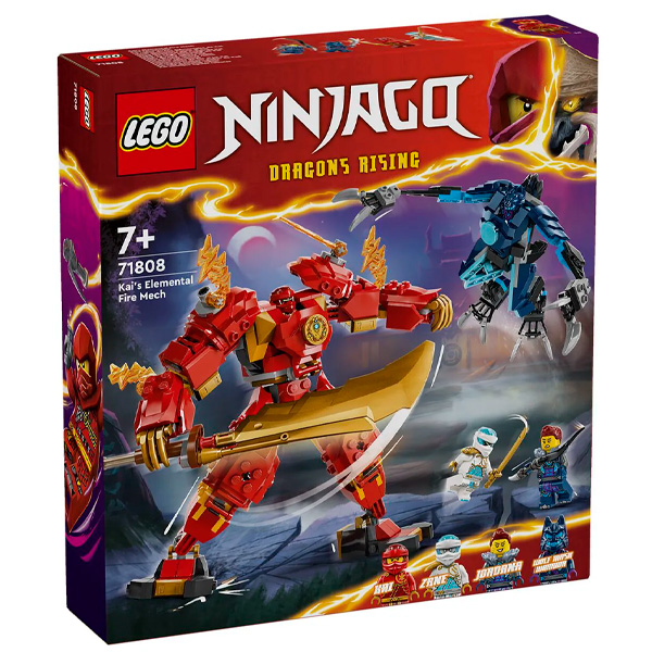 Конструктор Lego 71808 Ninjago Огненный робот Кая - фото 2