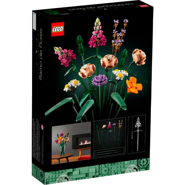 Lego конструкторы 10280 Icons Букет Цветов - фото 7
