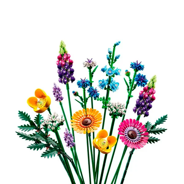 Конструктор Lego 10313 Icons Жабайы Гүл Шоғы - фото 7