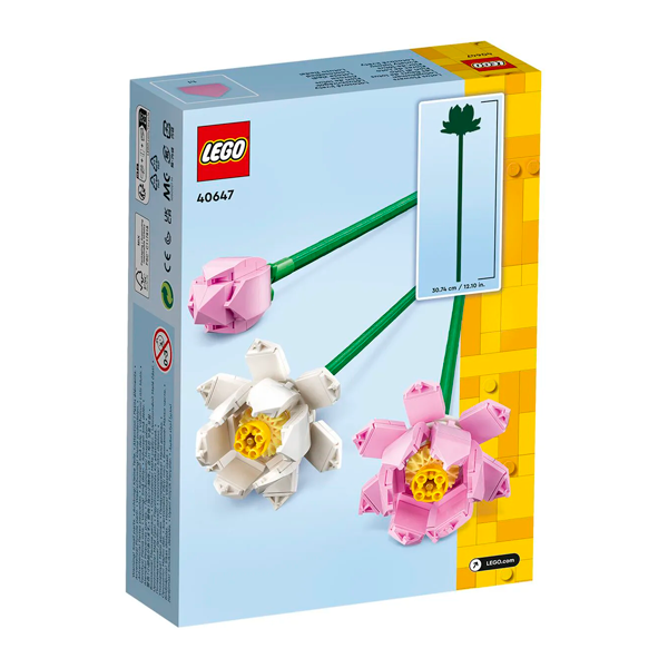 Конструктор Lego 40647 Lego Iconic Цветы Лотоса - фото 3