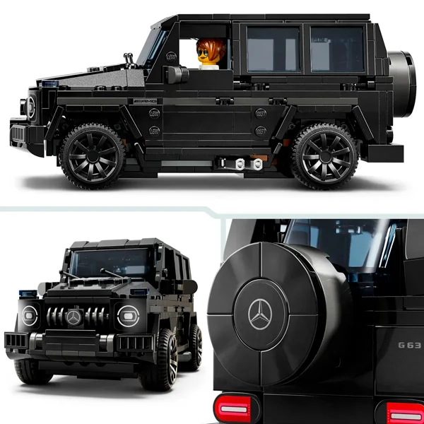 Конструктор Lego 76924 Speed Champions Mercedes AMG GT Roadster - фото 6