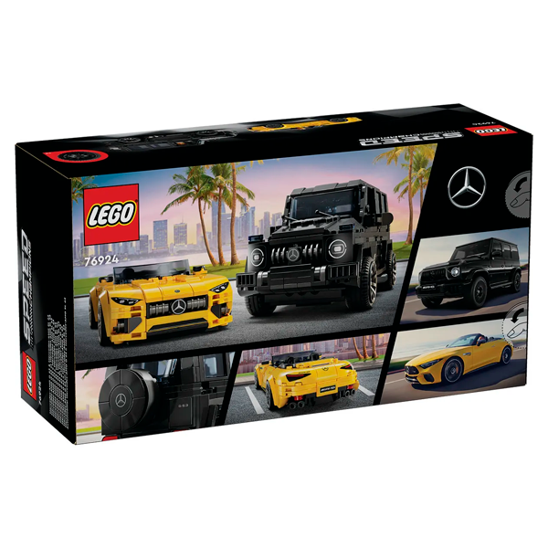Конструктор Lego 76924 Speed Champions Mercedes AMG GT Roadster - фото 2