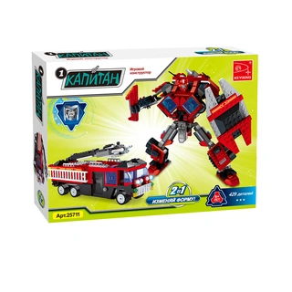 Игровой конструктор Keyixing 25711 КАПИТАН (429 деталей в наборе) 