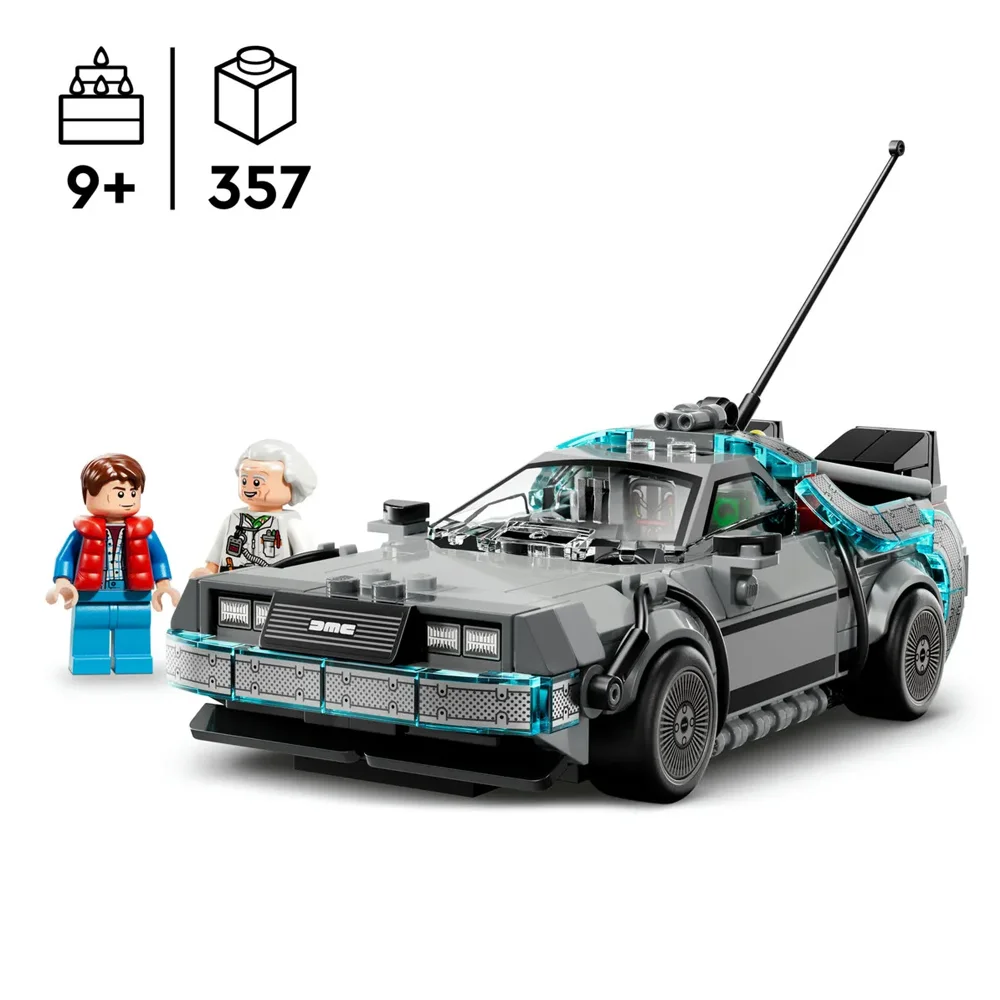 Конструктор LEGO Speed Champions «Назад в будущее» 77256 - фото 2