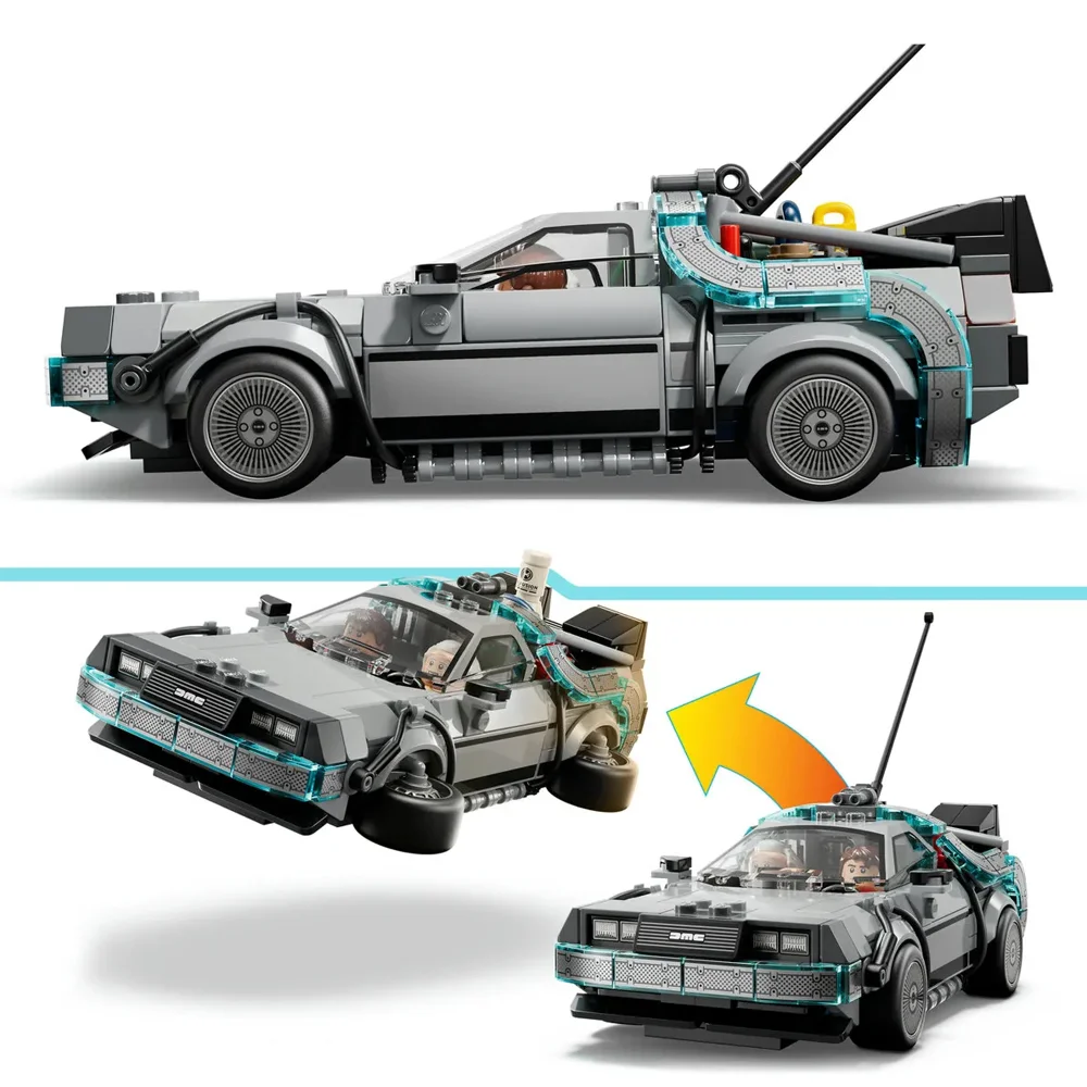 Конструктор LEGO Speed Champions «Назад в будущее» 77256 - фото 7