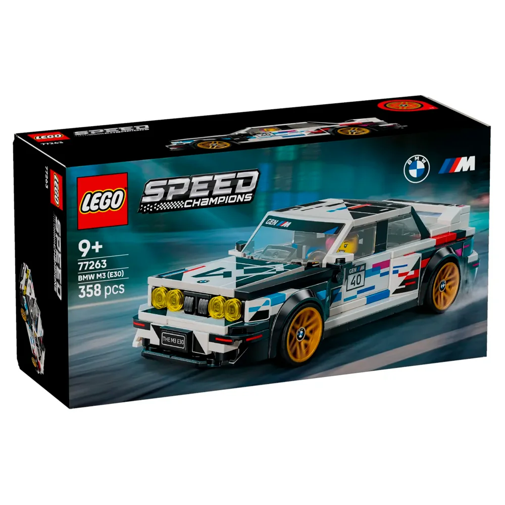Конструктор LEGO Speed Champions BMW M3 (E30) 77263 - фото 3