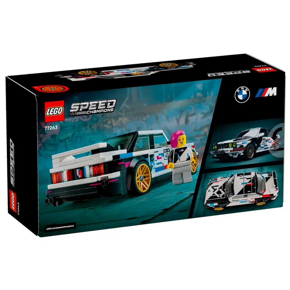 Конструктор LEGO Speed Champions BMW M3 (E30) 77263 - фото 4