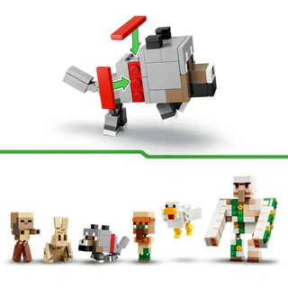 Конструктор LEGO Minecraft Куриный наездник: атака в пустыне 21592 - фото 5