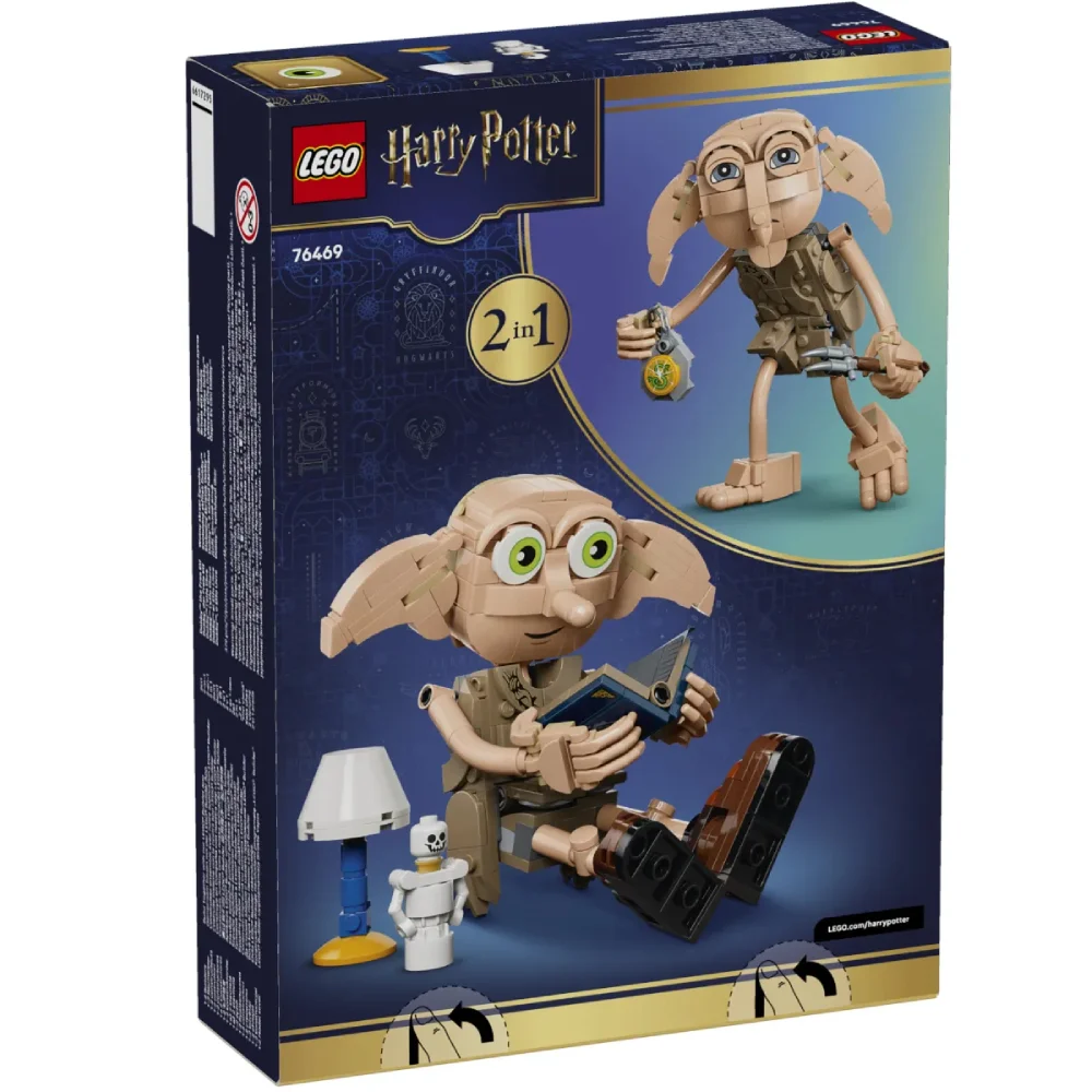 Конструктор LEGO Гарри Поттер Свободный эльф Добби 76469 - фото 4