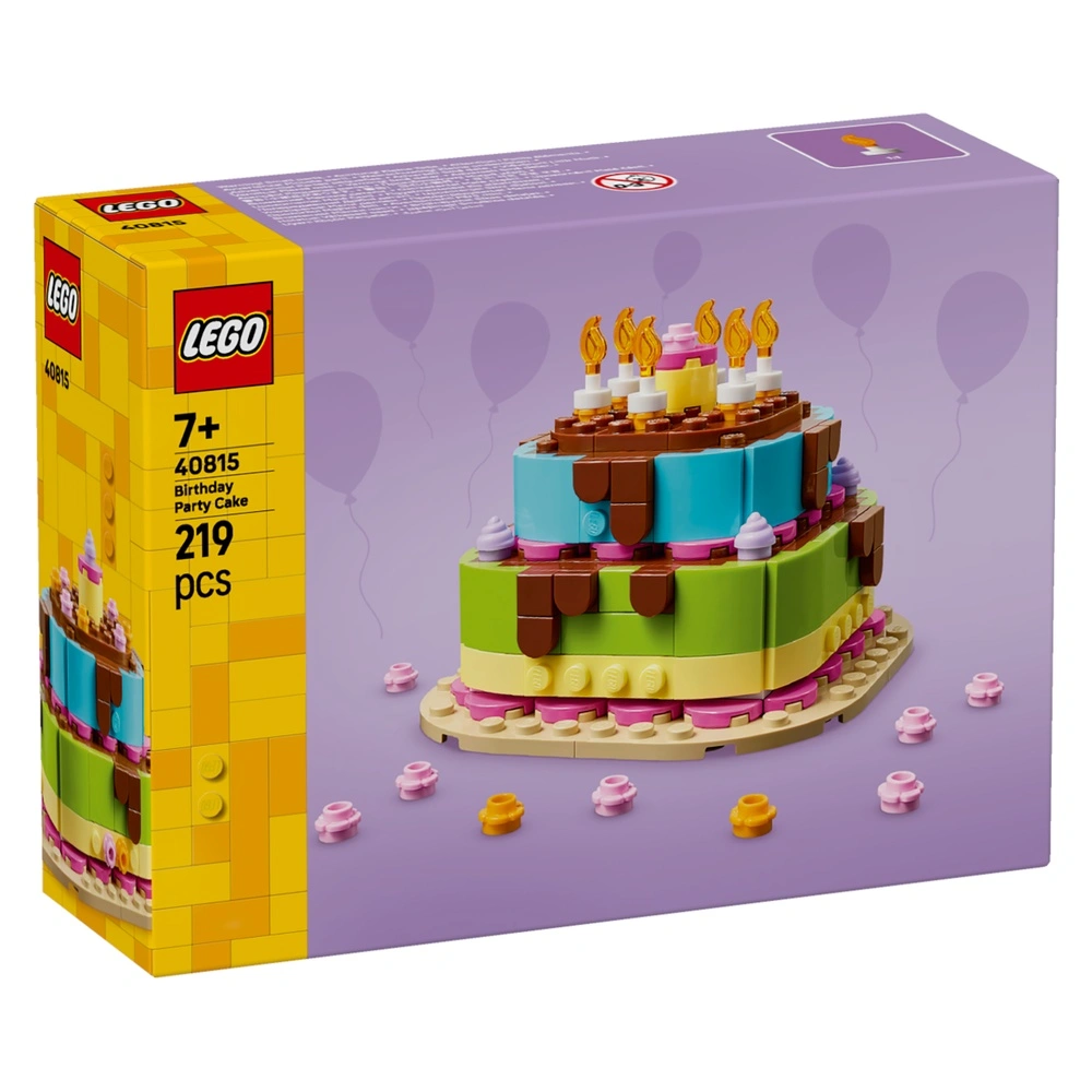 Конструктор LEGO Iconic Праздничный торт на день рождения 40815 - фото 10