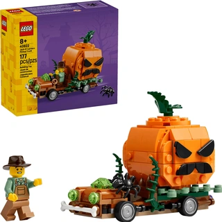 Конструктор LEGO Iconic Пикап для светильника в виде тыквы 40822 - фото 3