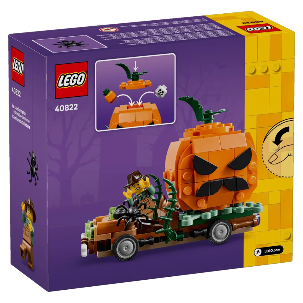 Конструктор LEGO Iconic Пикап для светильника в виде тыквы 40822