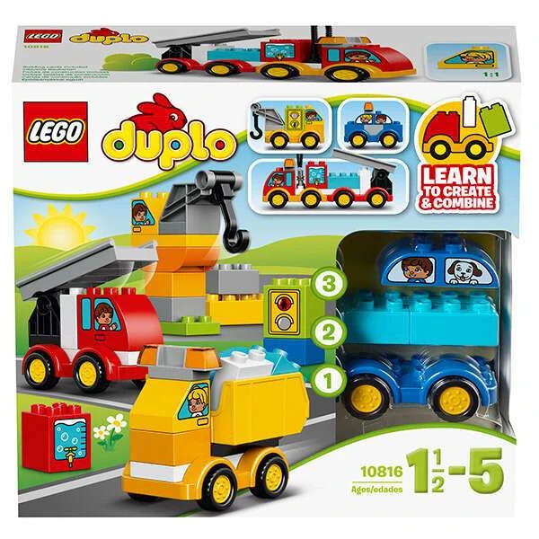 Конструктор Lego Дупло Мои первые машинки 10816