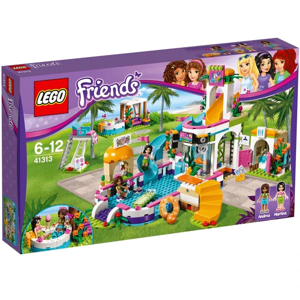 Конструктор Lego Friends Летний бассейн 41313