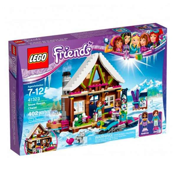 Конструктор Lego Friends Горнолыжный курорт: шале 41323