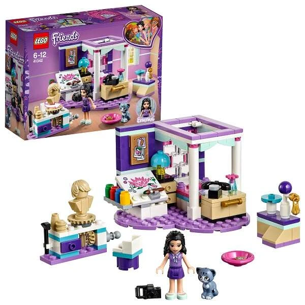 Конструктор Lego Friends Комната Эммы 41342 - фото 6