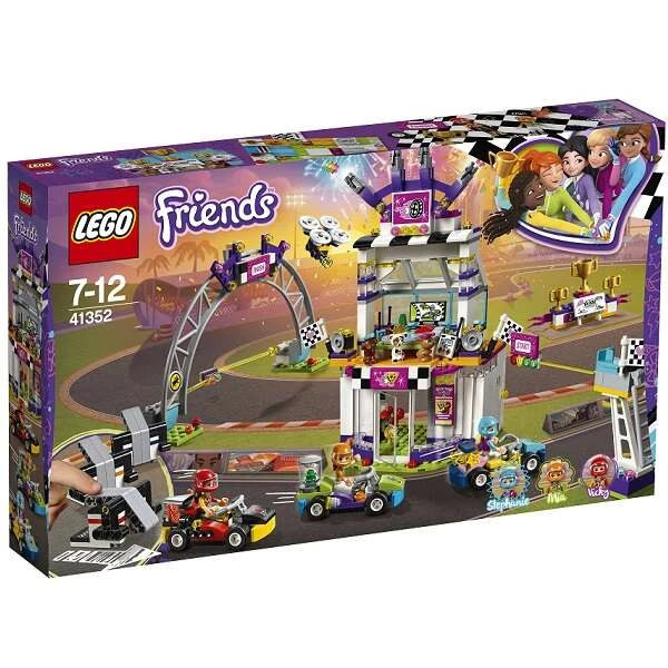 Конструктор Lego Friends Большая гонка 41352
