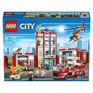 Конструктор Lego City Пожарная часть 60110