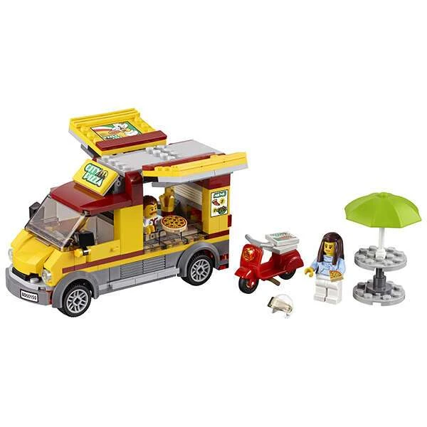 Конструктор Lego City Фургон-пиццерия 60150 - фото 3