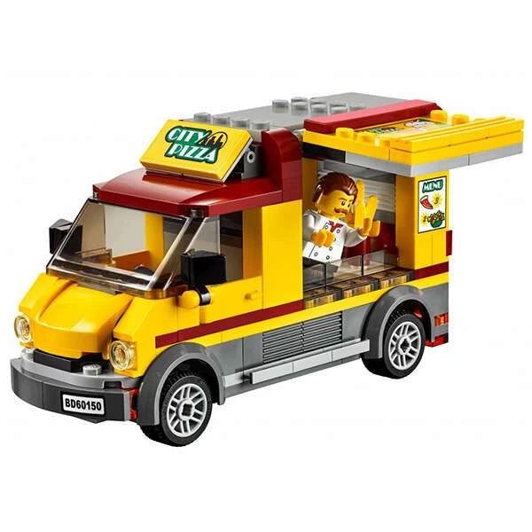 Конструктор Lego City Фургон-пиццерия 60150 - фото 6