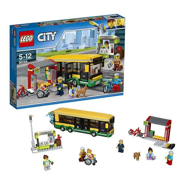 Конструктор Lego City Автобусная остановка 60154 - фото 5