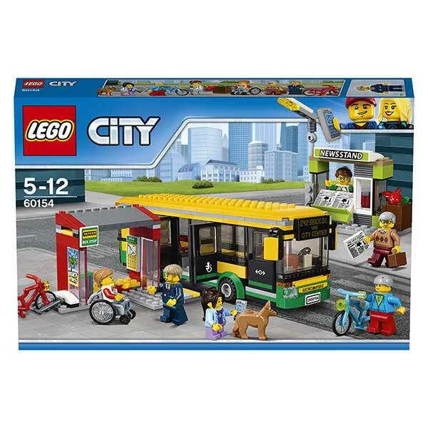 Конструктор Lego City Автобусная остановка 60154