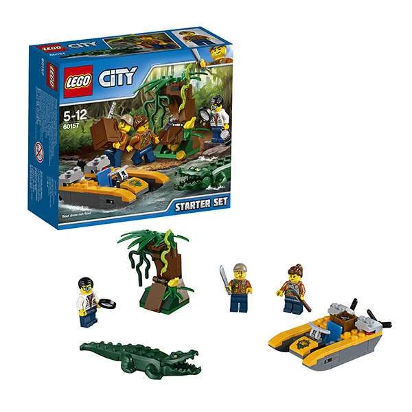 Конструктор Lego City Набор Джунгли для начинающих 60157 - фото 3