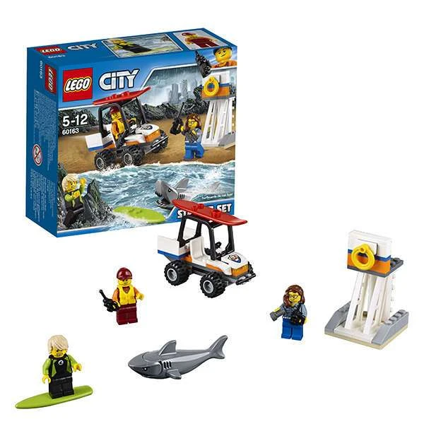 Конструктор Lego City Набор для начинающих: Береговая охрана 60163 - фото 8