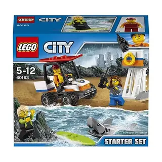 Конструктор Lego City Набор для начинающих: Береговая охрана 60163