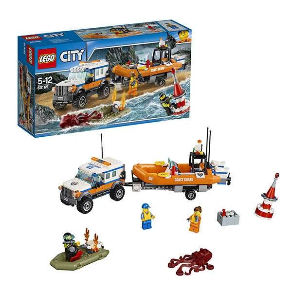 Конструктор Lego City Внедорожник 4х4 команды быстрого реагирования 60165 - фото 2