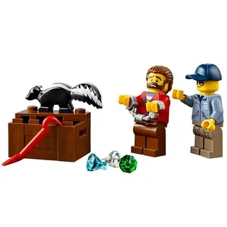 Конструктор Lego City Погоня по горной реке 60176