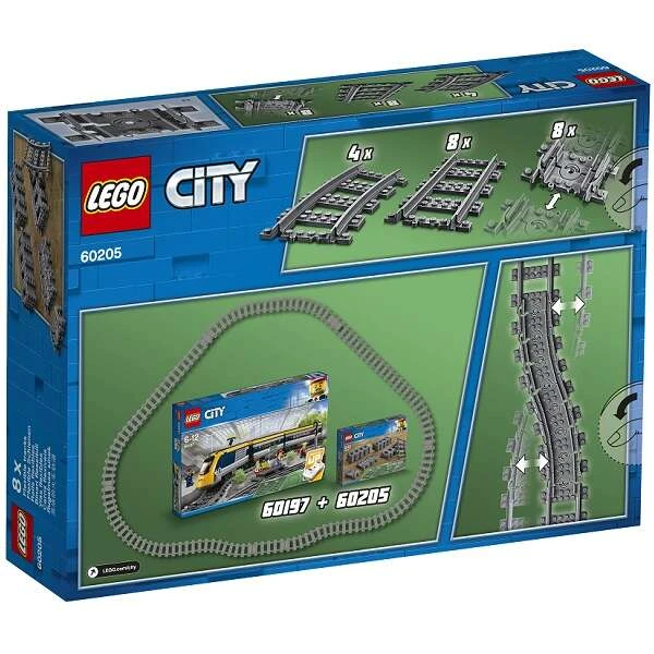 Конструктор Lego City Рельсы 60205 - фото 2