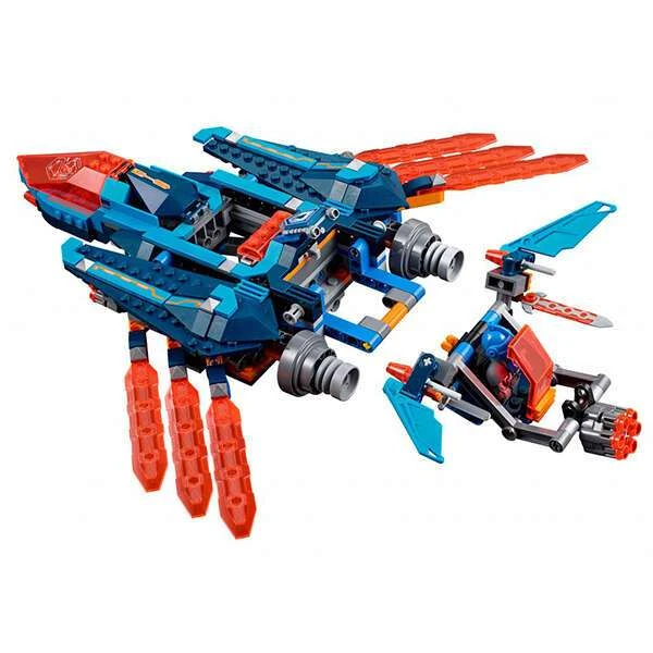 Конструктор Lego Nexo Knights Самолёт-истребитель Сокол Клэя 70351 - фото 8