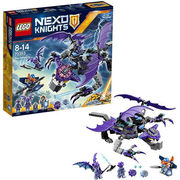 Конструктор Lego Nexo Knights Летающая Горгулья 70353 - фото 7
