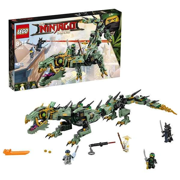 Конструктор Lego Ninjago Механический Дракон Зелёного Ниндзя 70612 - фото 2