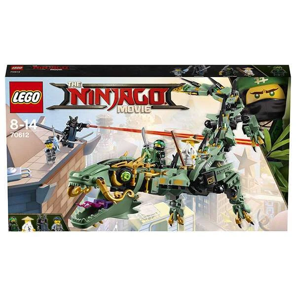 Конструктор Lego Ninjago Механический Дракон Зелёного Ниндзя 70612