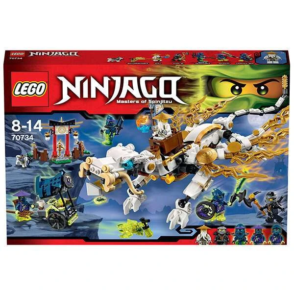 Конструктор Lego Ninjago Дракон Сэнсэя Ву 70734