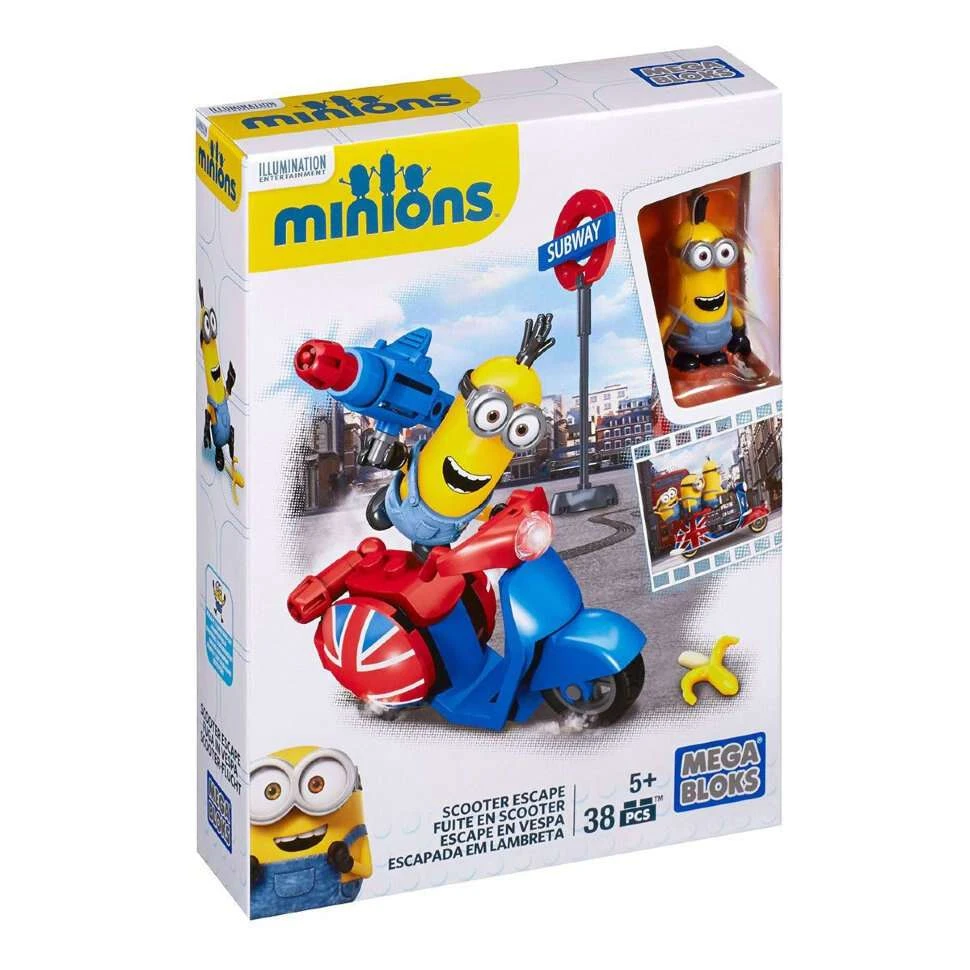 Конструктор Mega Bloks Minions CNF52 "Побег на скутере"