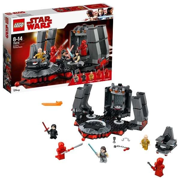 Конструктор Lego Star Wars Тронный зал Сноука 75216 - фото 4