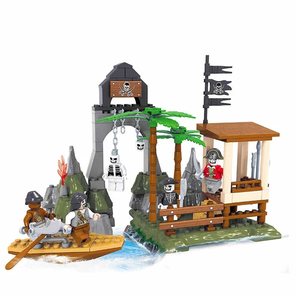 Игровой конструктор Ausini Toys Пираты (27406) / 171 деталь - фото 2