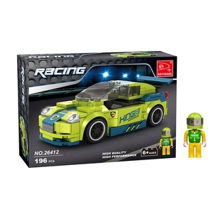 Игровой конструктор Keyixing 26412 ГОНКА (196 детали в наборе) Гонка (26412) / 193 детали