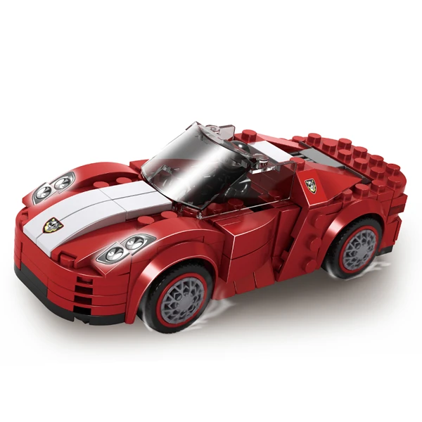 Игровой конструктор Ausini Toys Гоночный автомобиль Ferro (26411) / 181 деталь - фото 2