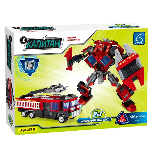 Игровой конструктор Ausini 25711 КАПИТАН (429 деталей в наборе) Капитан (25711) - фото 4