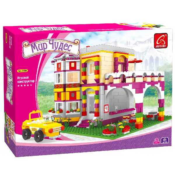 Игровой конструктор Keyixing 24903 МИР ЧУДЕС (747 деталей в наборе) Мир чудес (24903) - фото 3